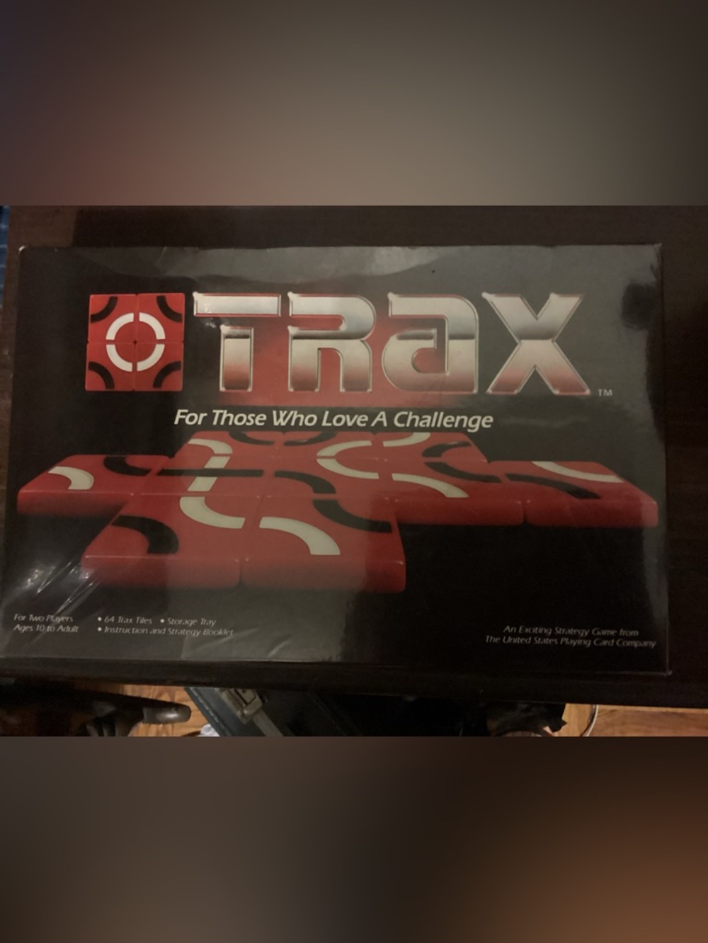 TRAX Strategy Tile Game - 1987 Sealed Box Vintage
